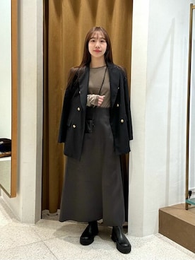 WhimGazette_officialさん(レディース・157cm)の冬コーディネート