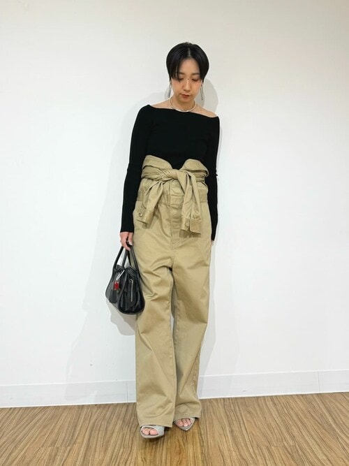 THE PAUSE】オフショルニットプルオーバー（ニット/セーター