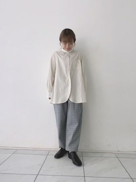 「pou dou dou」｜よしかわさん（レディース・151cm）の春コーディネート