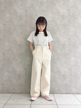 よしかわさん（レディース・151cm）の春コーディネート