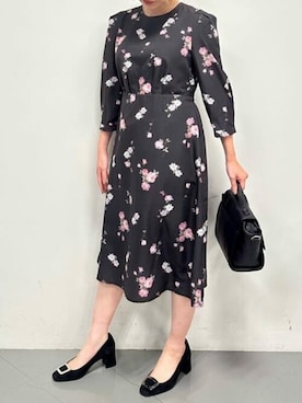 「ketty（ケティ）のアイテム（ワンピース）」を使った、kettyさん（レディース・159cm）の秋コーディネート