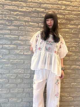 fukuchanさん（レディース・154cm）の夏コーディネート