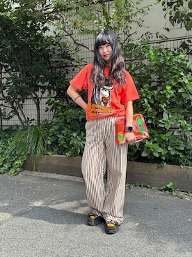 fukuchanさん(レディース・154cm)の夏コーディネート