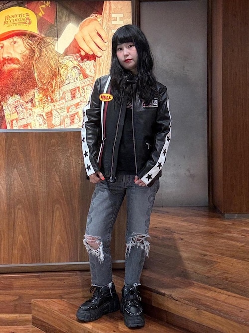 Hysteric Glamour Tシャツ ヒスガール woman HYSTERIC GLAMOUR（ヒステリックグラマー）の「HYSTERIC WOMAN
