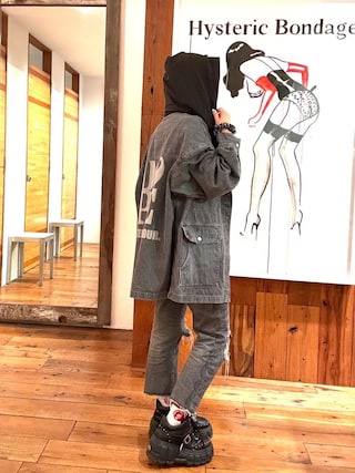 HYSTERIC GLAMOUR（ヒステリックグラマー）の「HG WOMAN Tシャツ