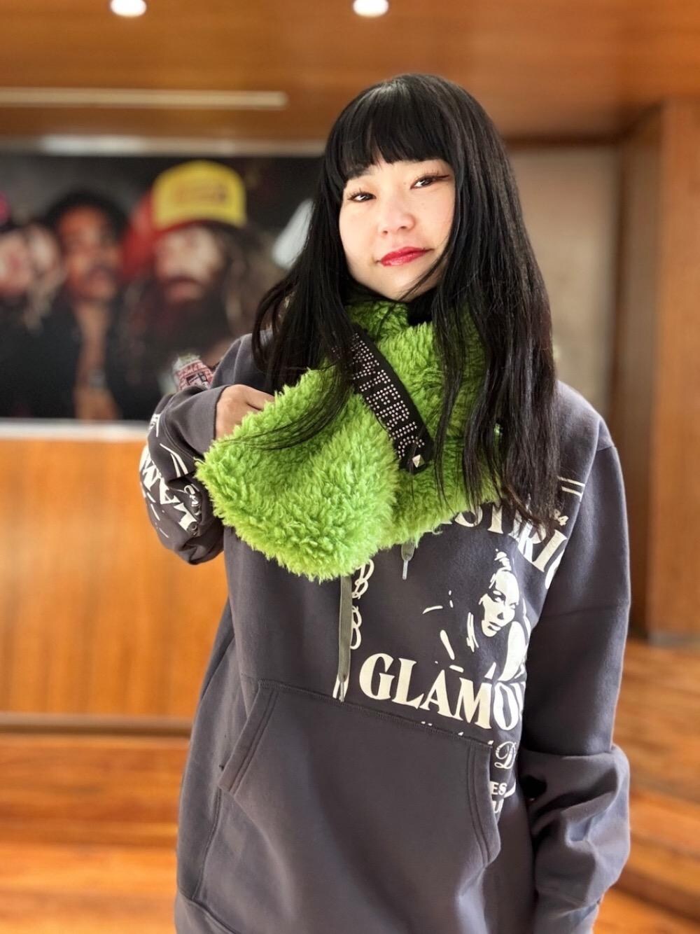 HYSTERIC GLAMOUR（ヒステリックグラマー）の「LOGO STUDS BELT ファー