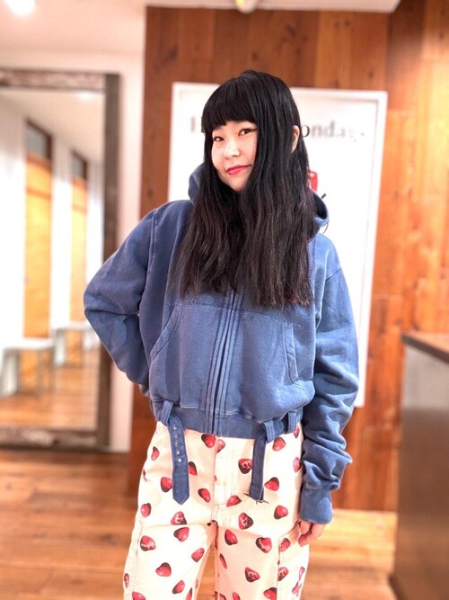 HYSTERIC GLAMOUR（ヒステリックグラマー） カーゴパンツ SKULL BERRY