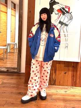 fukuchanさん（レディース・154cm）の冬コーディネート