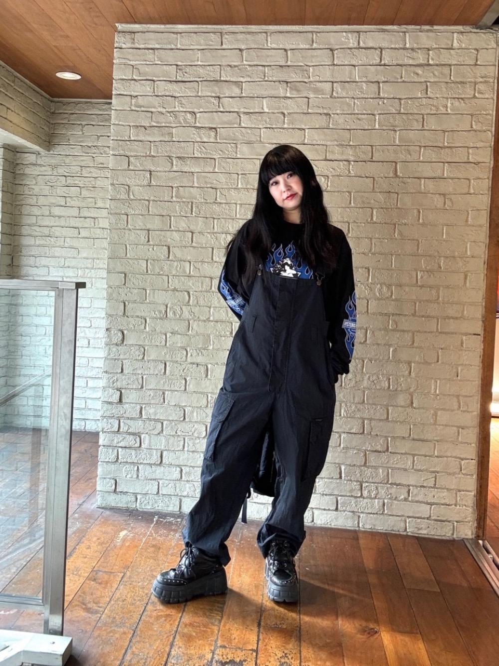 HYSTERIC GLAMOUR WOMEN プラケットオーバーオール HYSTERIC GLAMOUR（ヒステリックグラマー）の「プラケット