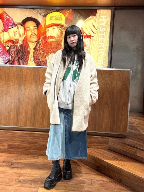 HYSTERIC 76 オーバーサイズジャンパー