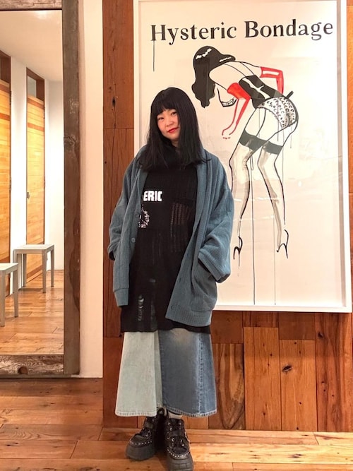 極美品✨ヒステリックグラマー スカート アシンメトリー 変形