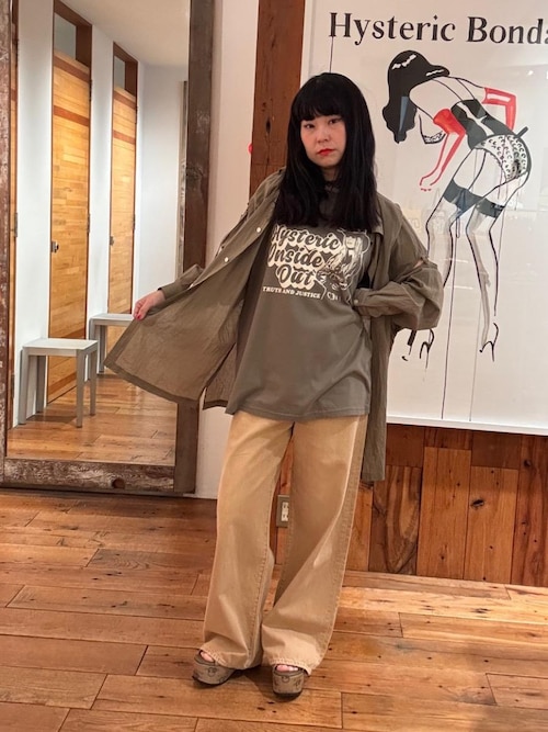 ワイドデニムパンツ（デニムパンツ）｜HYSTERIC GLAMOUR
