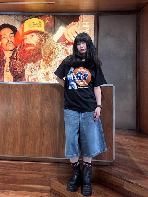 国内配送★HYSTERIC GLAMOUR★HYS’84 Tシャツ HYS'84 Tシャツ|HYSTERIC GLAMOUR MEN | HYSTERIC GLAMOUR