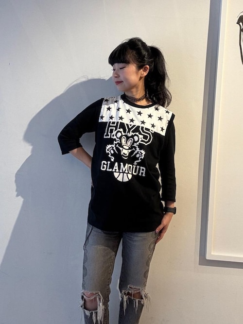 HYSTERIC AGENT 七分袖Tシャツ（Tシャツ/カットソー）｜HYSTERIC