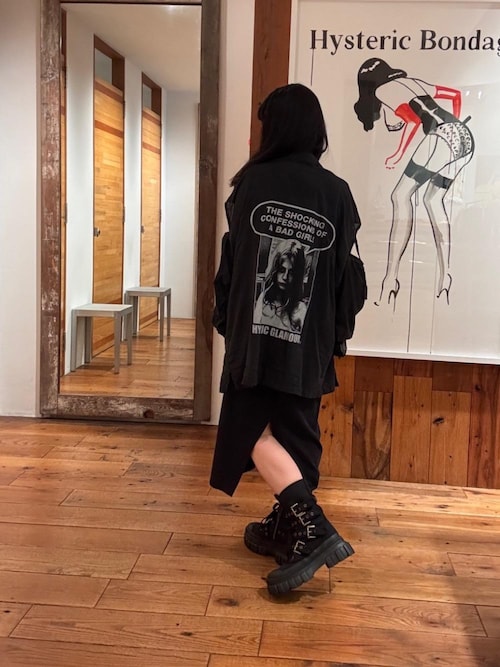ヒステリックグラマー　リップ　ワンピース FLOWER TRIPPIN ワンピース（ワンピース）｜HYSTERIC GLAMOUR
