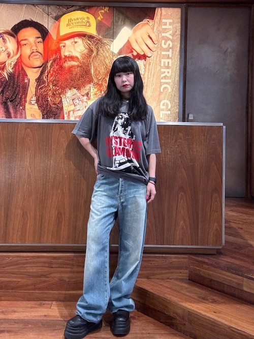 CH加工 バギーデニムパンツ（デニムパンツ）｜HYSTERIC GLAMOUR