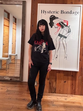 「HYSTERIC GLAMOUR」｜fukuchanさん（レディース・154cm）の夏コーディネート