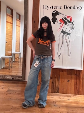 「HYSTERIC GLAMOUR」｜fukuchanさん（レディース・154cm）の夏コーディネート