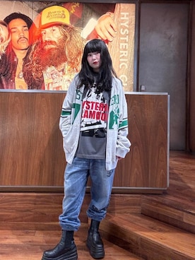 「アイテム（その他アウター）」を使った、fukuchanさん（レディース・154cm）の夏コーディネート