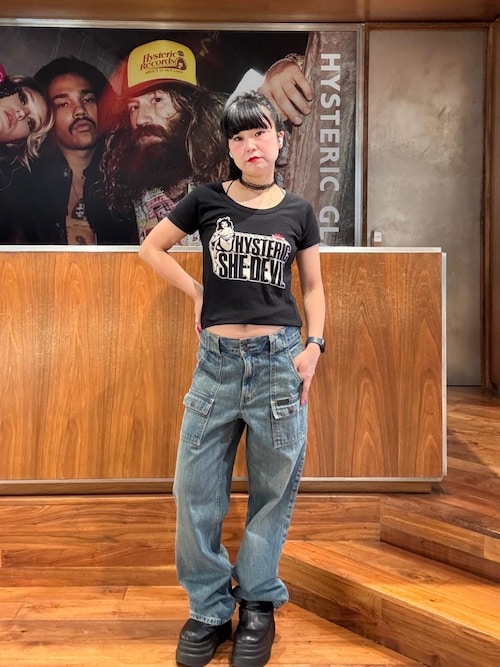 HYSTERIC GLAMOUR（ヒステリックグラマー）の「ブッシュデニムパンツ