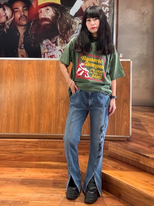 『専用』◆美品◆【ヒステリックグラマー】センタースリットデニム レディース 27 102283_db01.jpg?20250717165128