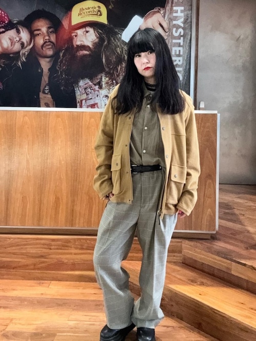 ヒステリックグラマー　HYSTERIC GLAMOUR ジャケット AUTHENTIC ワークジャケット（その他アウター）｜HYSTERIC
