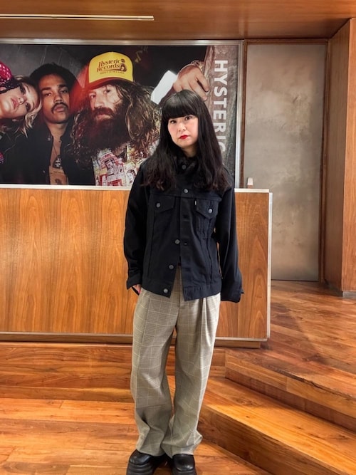 ◆ヒステリックグラマー HYSTERIC GIRLS ジャケット／ブラック HYSTERIC GIRLS ジャケット|HYSTERIC GLAMOUR WOMEN | HYSTERIC