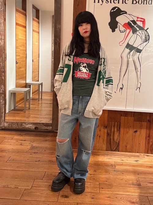 Hysteric Glamour ヒステリックグラマー ボアコート サイズフリー ヒステリックグラマー ヒッピーボアコート - メルカリ