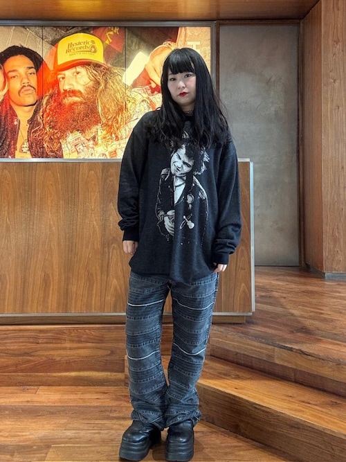 レトロ　新品未使用　 黒M寸Hysterics フレアデザイン 綿パンツ2枚 8045001088345_3.jpg?v=