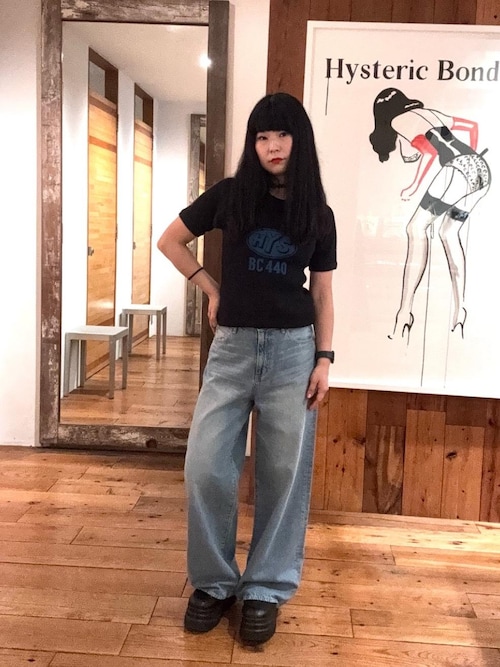 ワイドデニムパンツ（デニムパンツ）｜HYSTERIC GLAMOUR