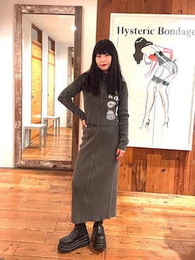「アイテム（その他アウター）」を使った、fukuchanさん（レディース・154cm）の秋コーディネート