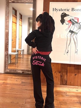 HYSTERIC GLAMOURのパーカーを使った「セットアップ」の人気