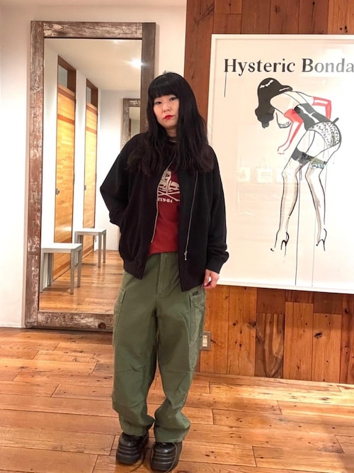 6ポケットカーゴパンツ（カーゴパンツ）｜HYSTERIC GLAMOUR