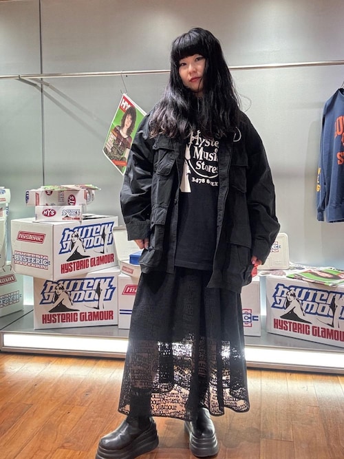 MUSIC STORES Tシャツ（Tシャツ/カットソー）｜HYSTERIC GLAMOUR