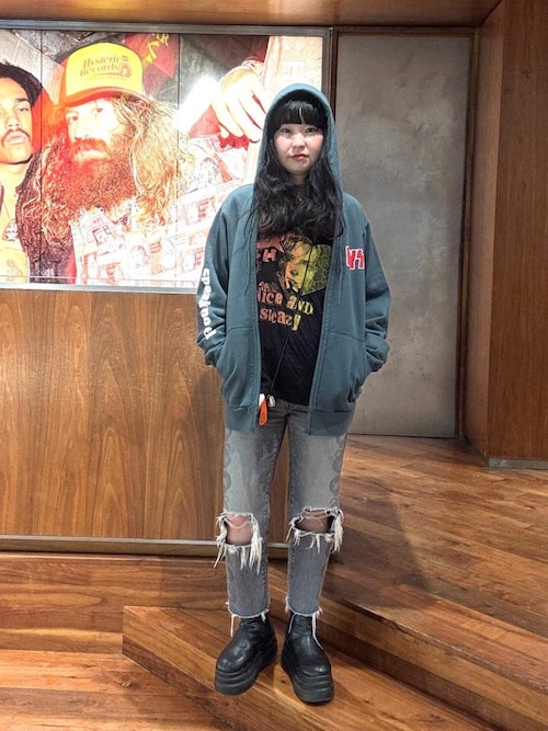 ヒステリックグラマー, SPEAK NO EVIL カバーオールジャケット ヒステリックグラマー, SPEAK NO EVIL カバーオールジャケット