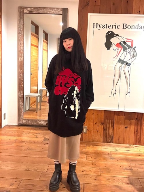 HELL CAT ワンピース（ワンピース）｜HYSTERIC GLAMOUR（ヒステリック