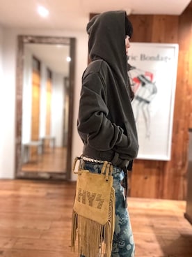 「HYSTERIC GLAMOUR（ヒステリックグラマー）のアイテム」を使った、fukuchanさん（レディース・154cm）の秋コーディネート