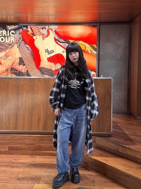 「HYSTERIC GLAMOUR（ヒステリックグラマー）のアイテム」を使った、fukuchanさん（レディース・154cm）の秋コーディネート