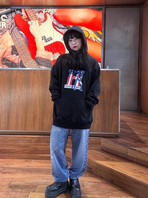 H TIMES パーカー（パーカー）｜HYSTERIC GLAMOUR（ヒステリック