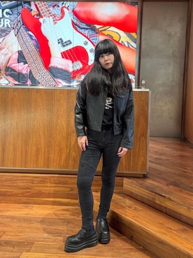 「スリム」｜fukuchanさん（レディース・154cm）の秋コーディネート