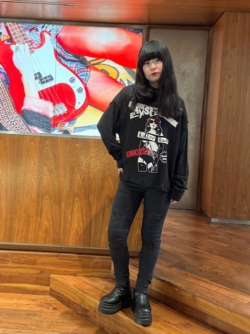 HYSTERIC GLAMOUR　ヒステリックグラマー　Tシャツ　プルオーバー HYSTERIC GLAMOUR（ヒステリックグラマー）の「HYSTERIC ll プル