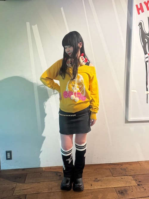 HYSTERIC SERVICEジャカード プルオーバー（ニット/セーター