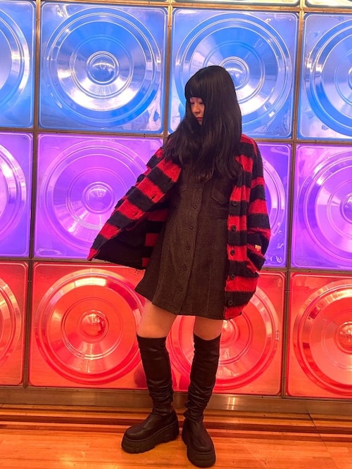 TYPE LOGO柄ジャカード チビTシャツ（Tシャツ/カットソー）｜HYSTERIC