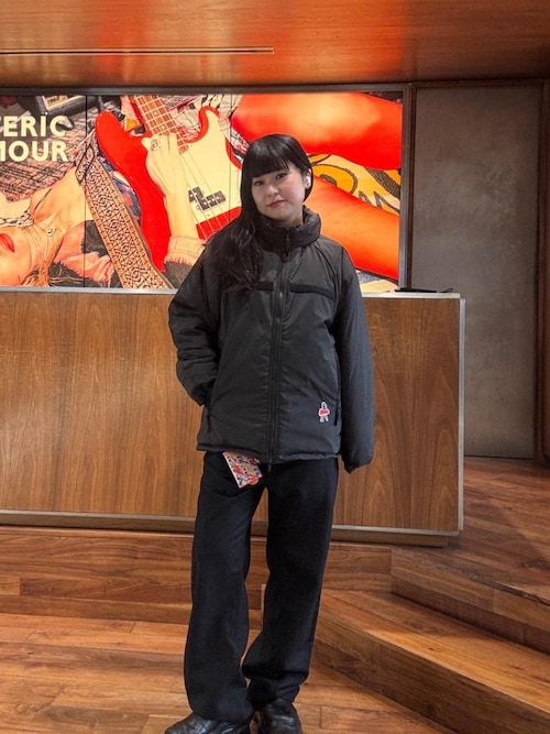 VIXEN GIRLワッペン フーデッドブルゾン（ミリタリージャケット