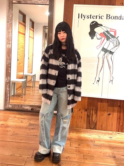 ボンテージデニムパンツ（デニムパンツ）｜HYSTERIC GLAMOUR