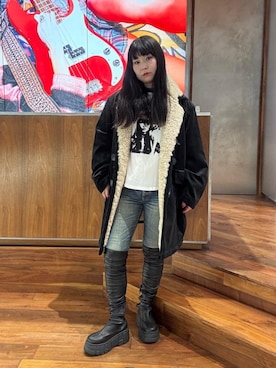 fukuchanさん（レディース・154cm）の冬コーディネート