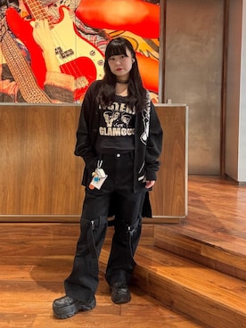 「HYSTERIC GLAMOUR」｜fukuchanさん（レディース・154cm）の冬コーディネート