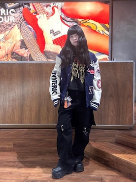 「HYSTERIC GLAMOUR」｜fukuchanさん（レディース・154cm）の冬コーディネート