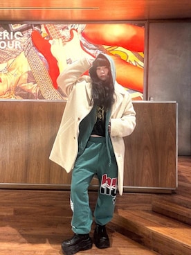 「HYSTERIC GLAMOUR」｜fukuchanさん（レディース・154cm）の冬コーディネート