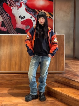 「HYSTERIC GLAMOUR」｜fukuchanさん（レディース・154cm）の冬コーディネート